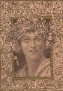 Illustrated London News, illustrazione di copertina, 1901 da Herbert Gandy